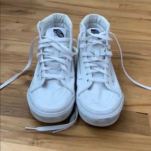 Vans Canvas Sk8-Hi - White - Women’s 8